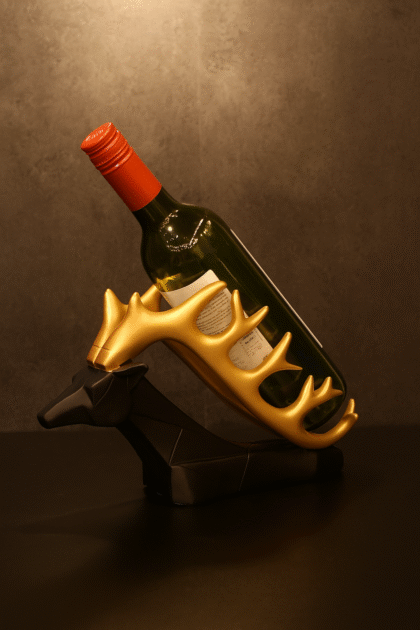DEER STAG WINE HOLDER